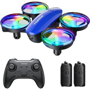 TOMZON A23 Mini Drone for Kids and Beginners - Blue